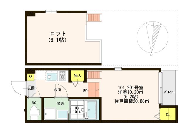 stage今市 間取り