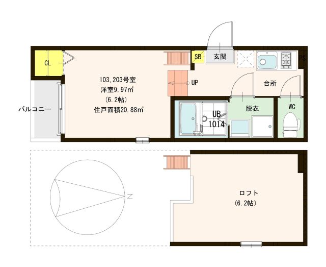 ブリランテ 間取り