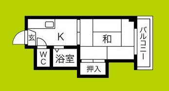 ロイヤル神路Ⅰ 間取り