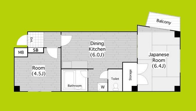 NILマンション今里 間取り