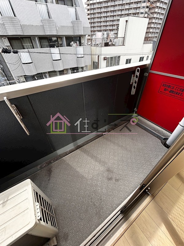 グランパシフィック新今里 ベランダ