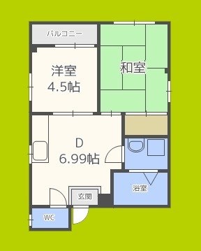 ハイツ優 間取り