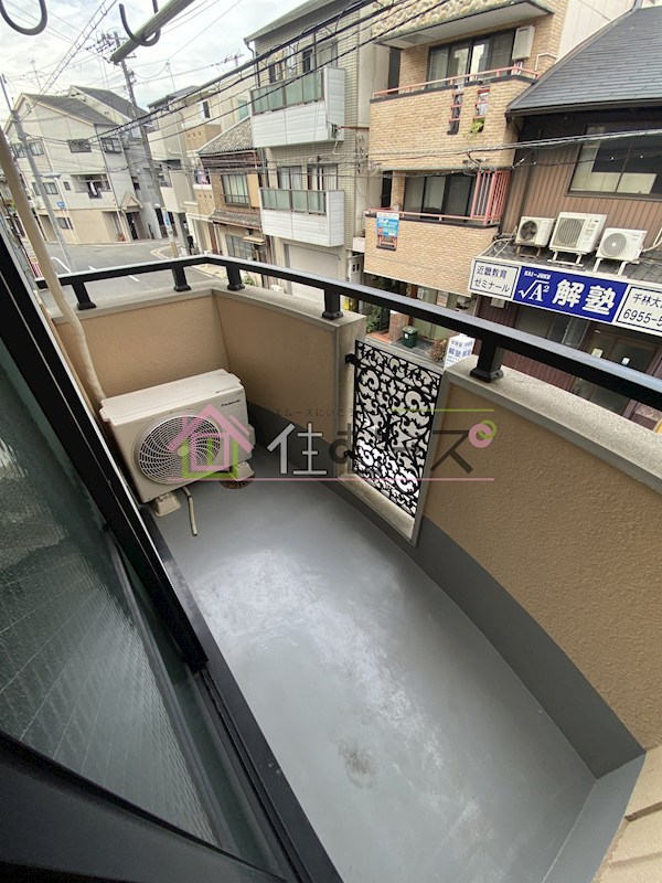 ハイツ優 ベランダ