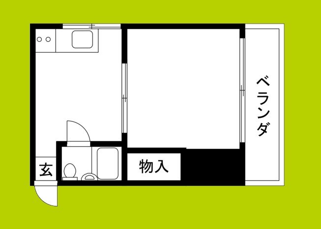 徳映ハイツ 間取り