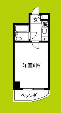 シャルムメゾン千林大宮 間取り