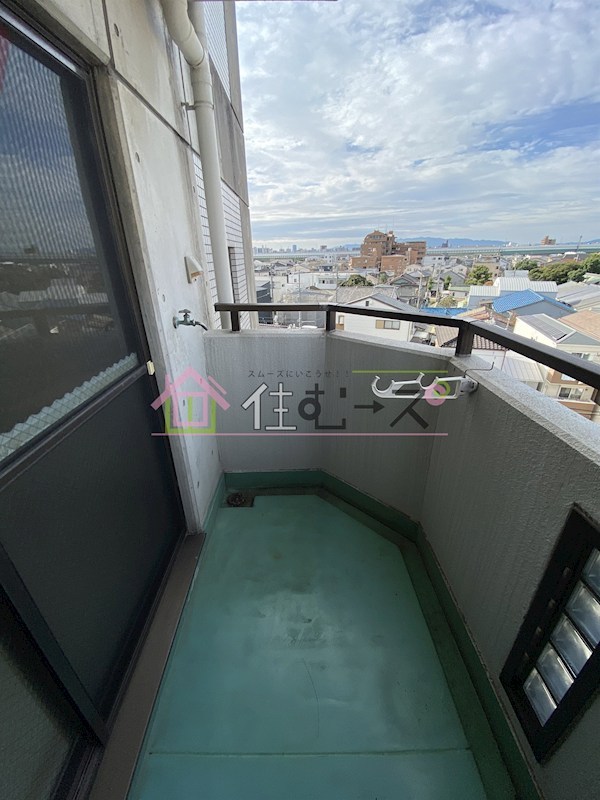 シャルムメゾン千林大宮 ベランダ