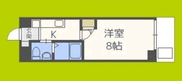 M‘プラザ緑橋 間取り