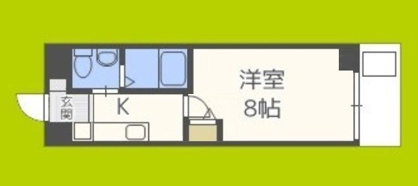 M‘プラザ緑橋 間取り