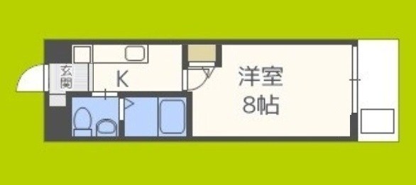 M‘プラザ緑橋 間取り