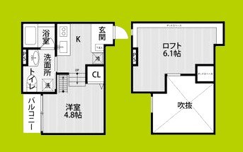 Grand　Jete　天王寺東 間取り