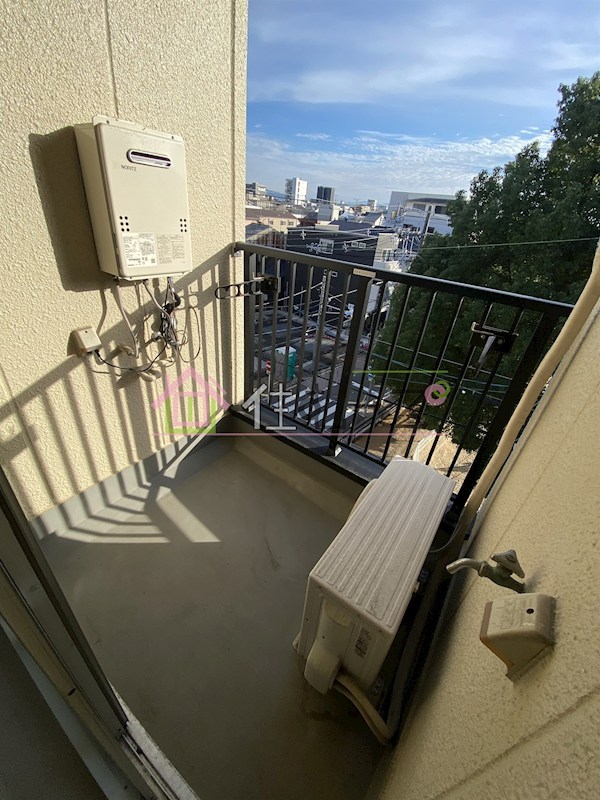 第二松山ハイツ ベランダ