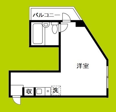 第二松山ハイツ 間取り