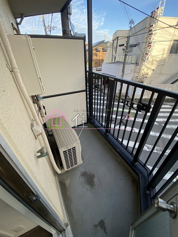 第二松山ハイツ ベランダ