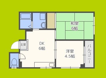 ハイツ優 間取り