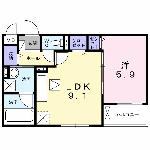 Ｇｏｏｄ　Ｌｉｆｅ 間取り