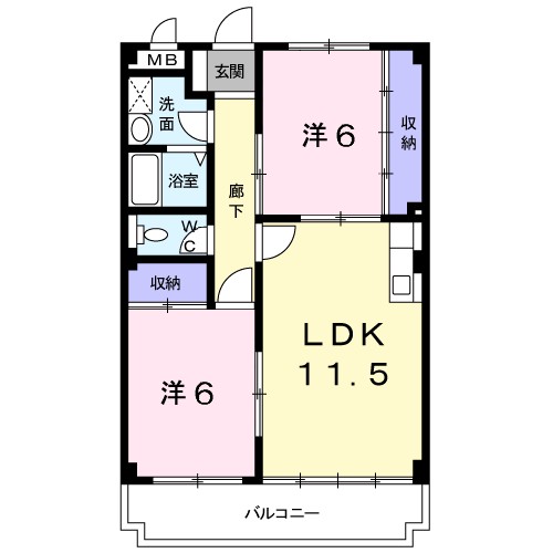 バルビゾン 間取り