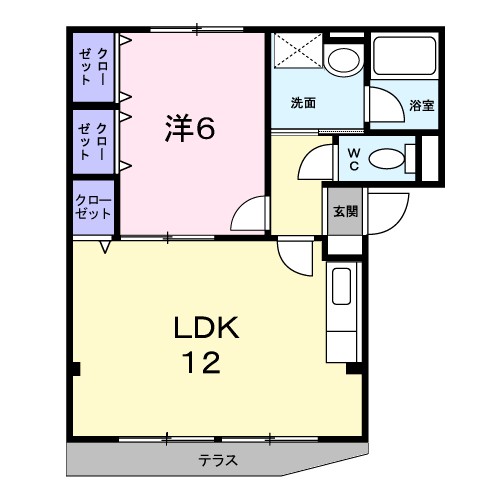 ファミール御殿山 間取り