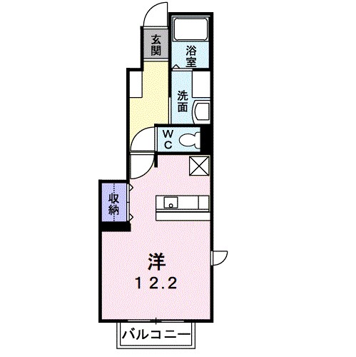 リブ・シンヴィレッジⅣ 間取り