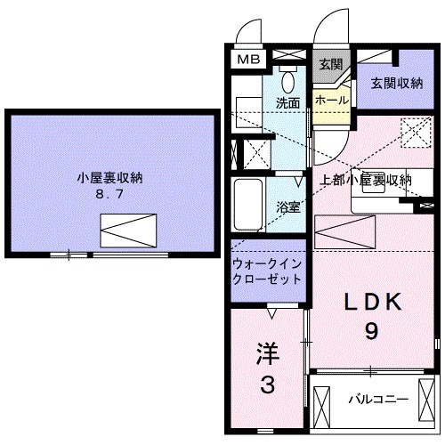 ボンヌ・シャンス 間取り