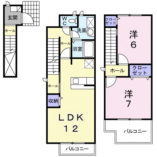 コンフォートハイム 間取り