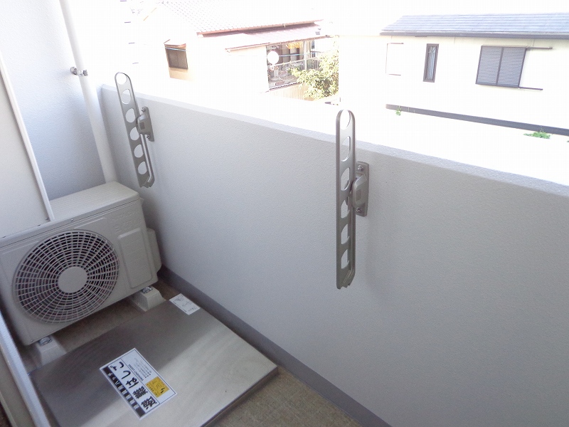 ルミナス　ハート ベランダ