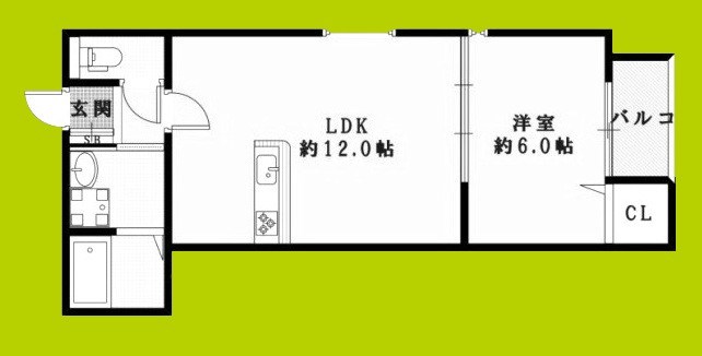 ハウスモメゾン大浜A棟 間取り