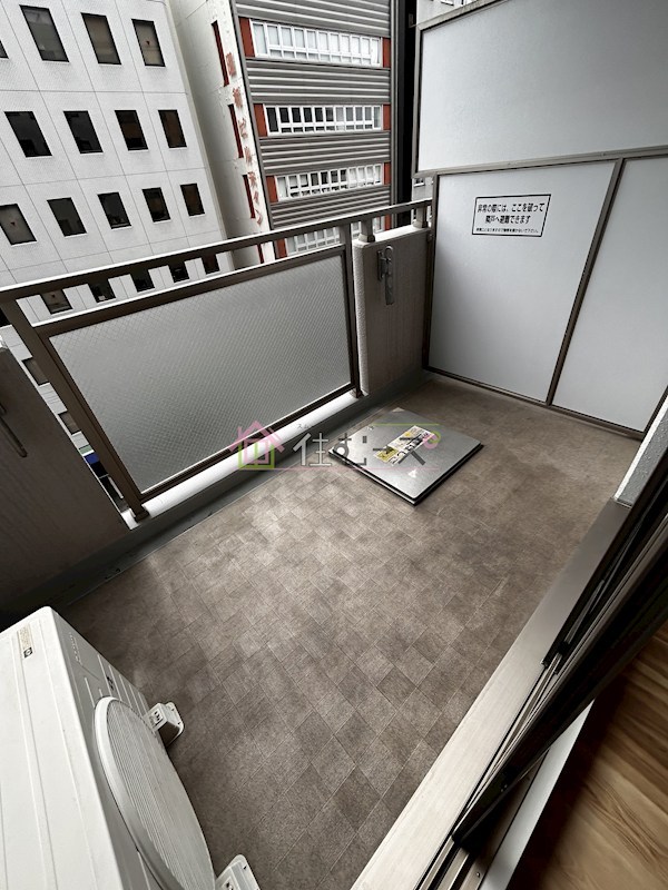 ブラン靭公園 ベランダ