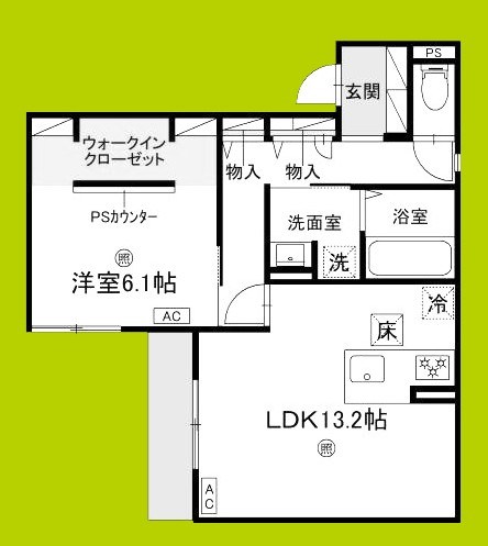 スペチアーレ城北公園 間取り