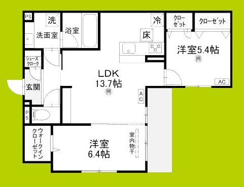 グラン　アルベロ 間取り