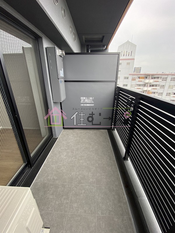 ワールドアイ難波City Gate ベランダ