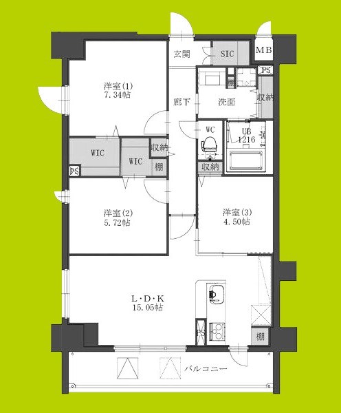 カルム小西V 間取り