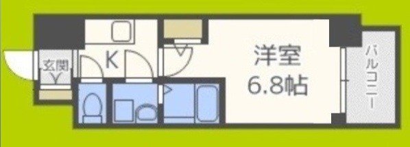 エスリード阿波座レジデンス  間取り