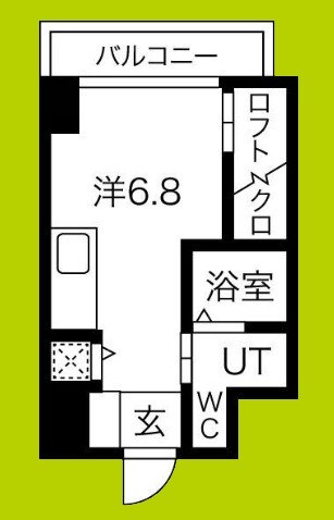 コーラルポワント難波west 間取り