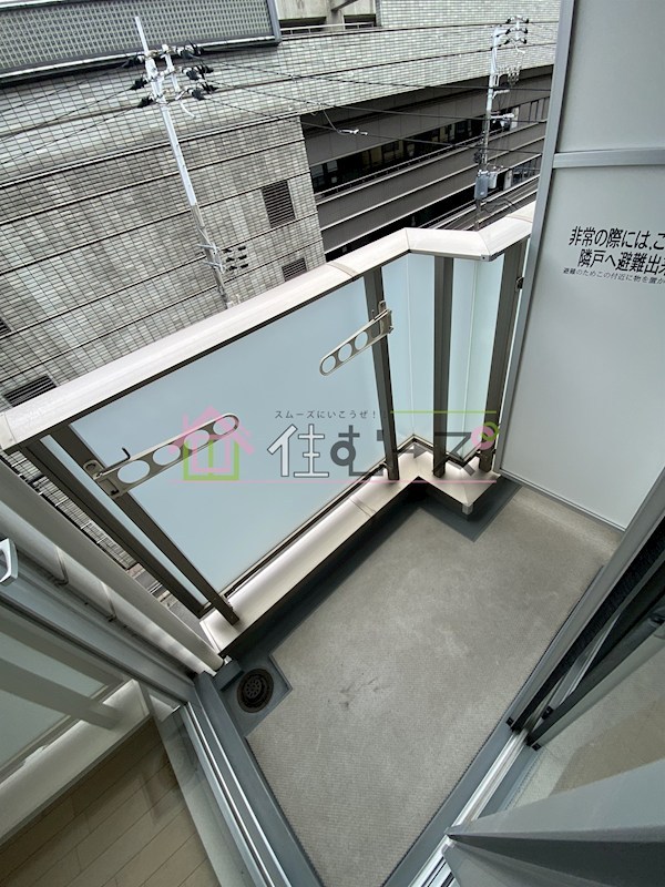 CHATEAU NAMBA RIPPLE ベランダ