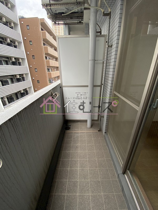 エステムコート難波ミューステージ ベランダ