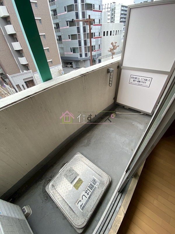 ジェイプライド難波南 ベランダ