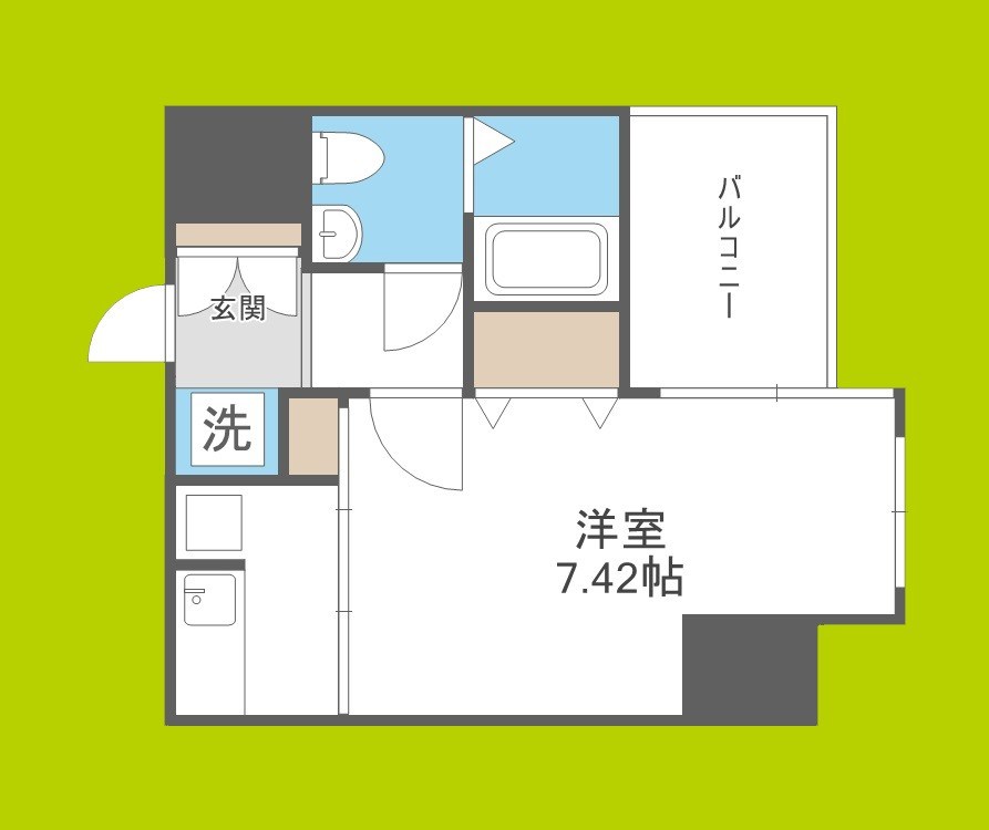 セレニテ天六 間取り