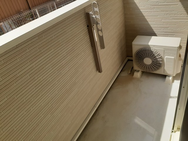 フォンテーヌ逆瀬川 ベランダ