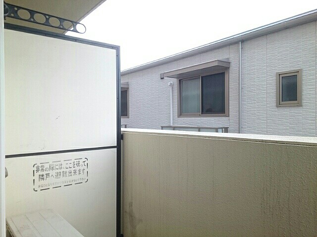 プラウドコート ベランダ