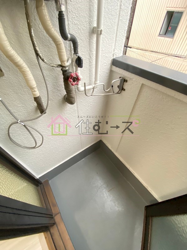 エルメゾン九条 ベランダ