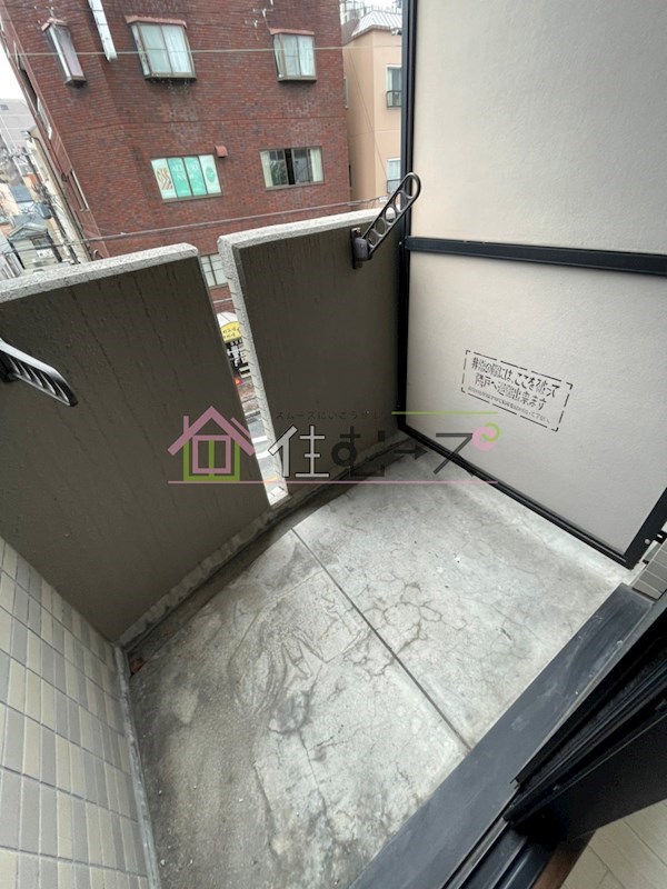 オーキッドコート玉造 ベランダ