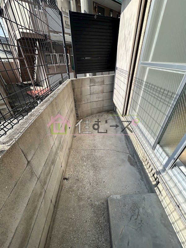 ニューアケボノマンション ベランダ