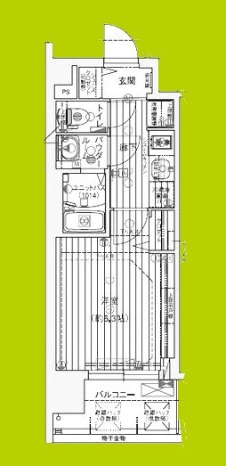 プレサンス天王寺ヴィヴァン 間取り