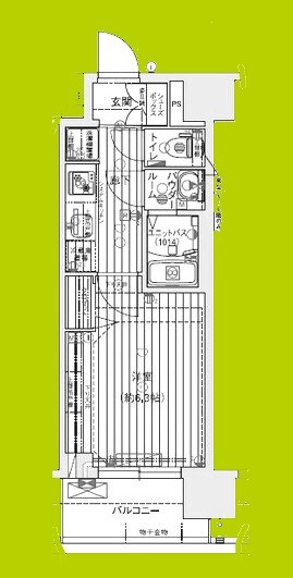 プレサンス天王寺ヴィヴァン 間取り