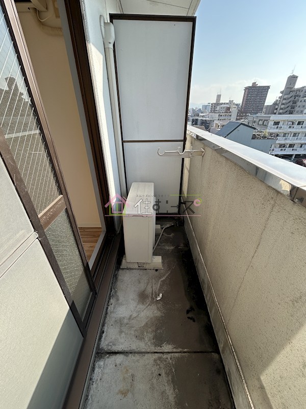 新深江橋ハイツ ベランダ