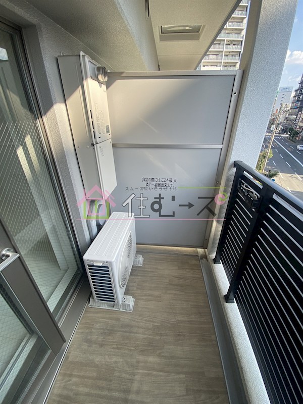 エスリードレジデンス大阪グランノースⅡ ベランダ