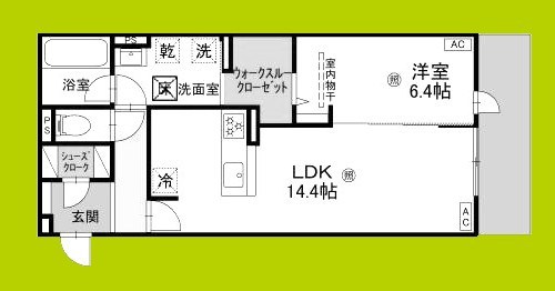 D-residence中桜塚 間取り