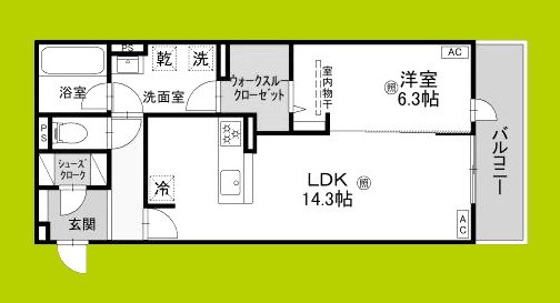 D-residence中桜塚 間取り