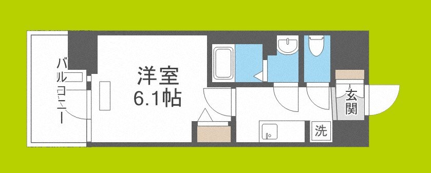 グランカリテ北大阪リヴィエ 間取り