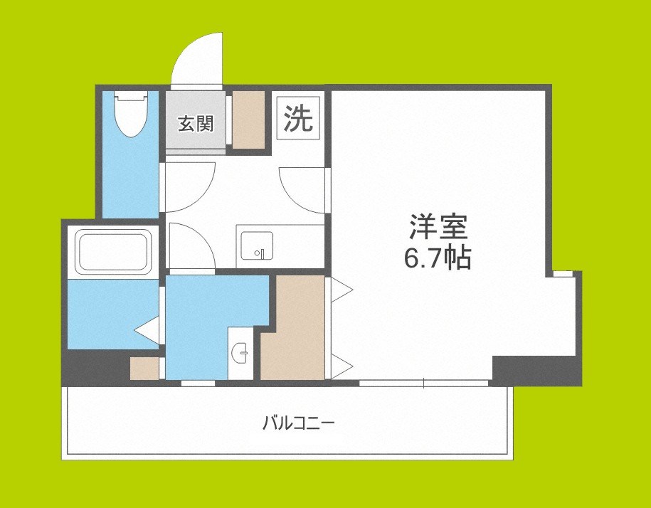 Uresidence新大阪 間取り